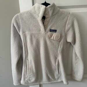 Patagonia Cream Fleece Pullover